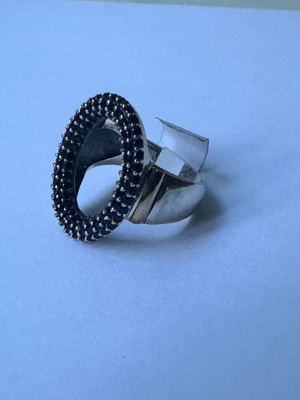 Anelli: NEU Unisex-Ring aus 925er Sterlingsilber – Nuovo e nell'imballaggio originale da Bern venduto da Javero 6