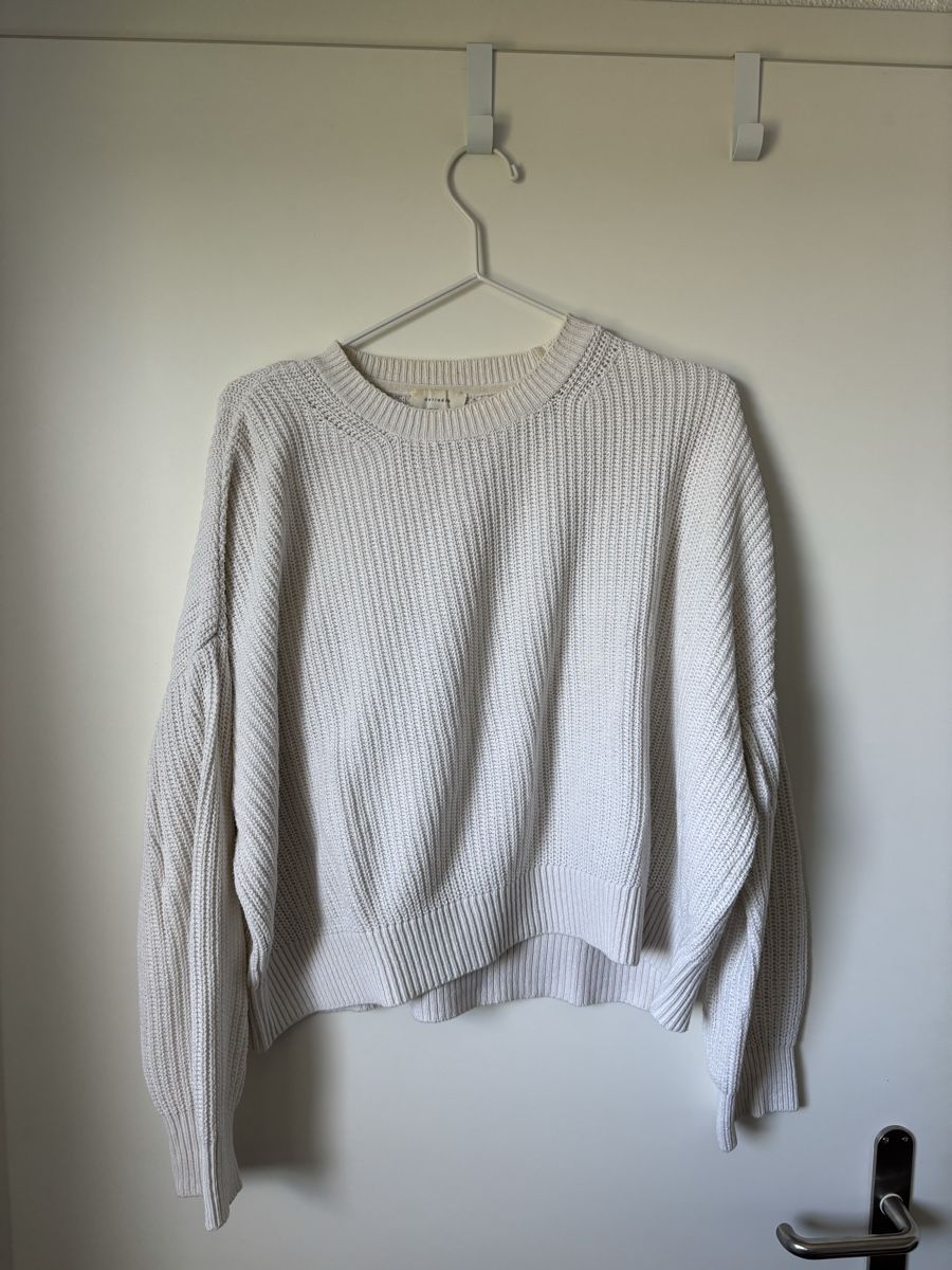 Dariadéh Pulls & Sweat-shirts: dariadéh sweater beige/white – D'occasion à Biel/Bienne par maj_n