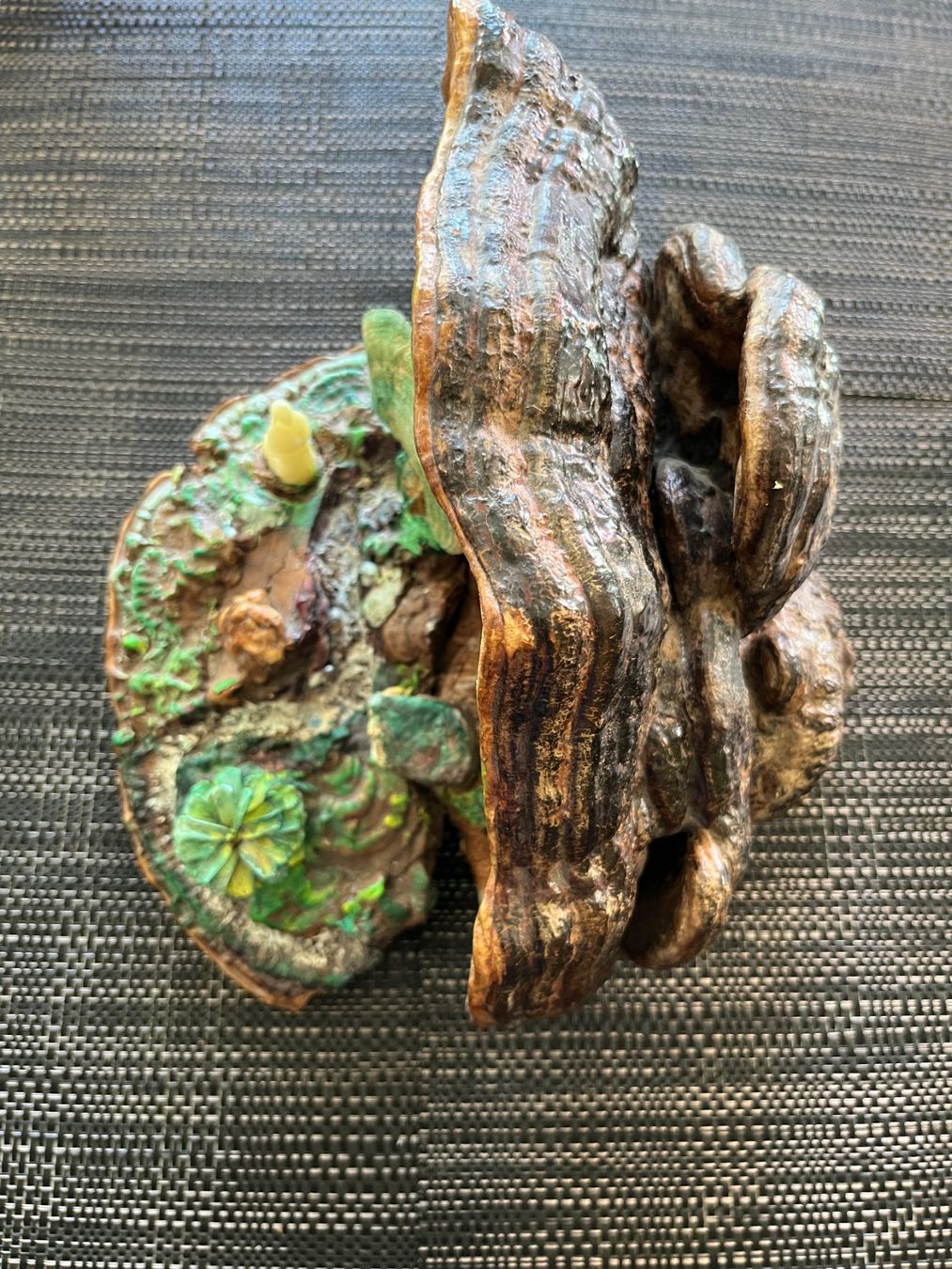 Skulpturen & Statuen: Religiöse Lourdes Grotte mit Mutter Maria Figur, Handarbeit – Gebraucht aus Baar von Aatina 2