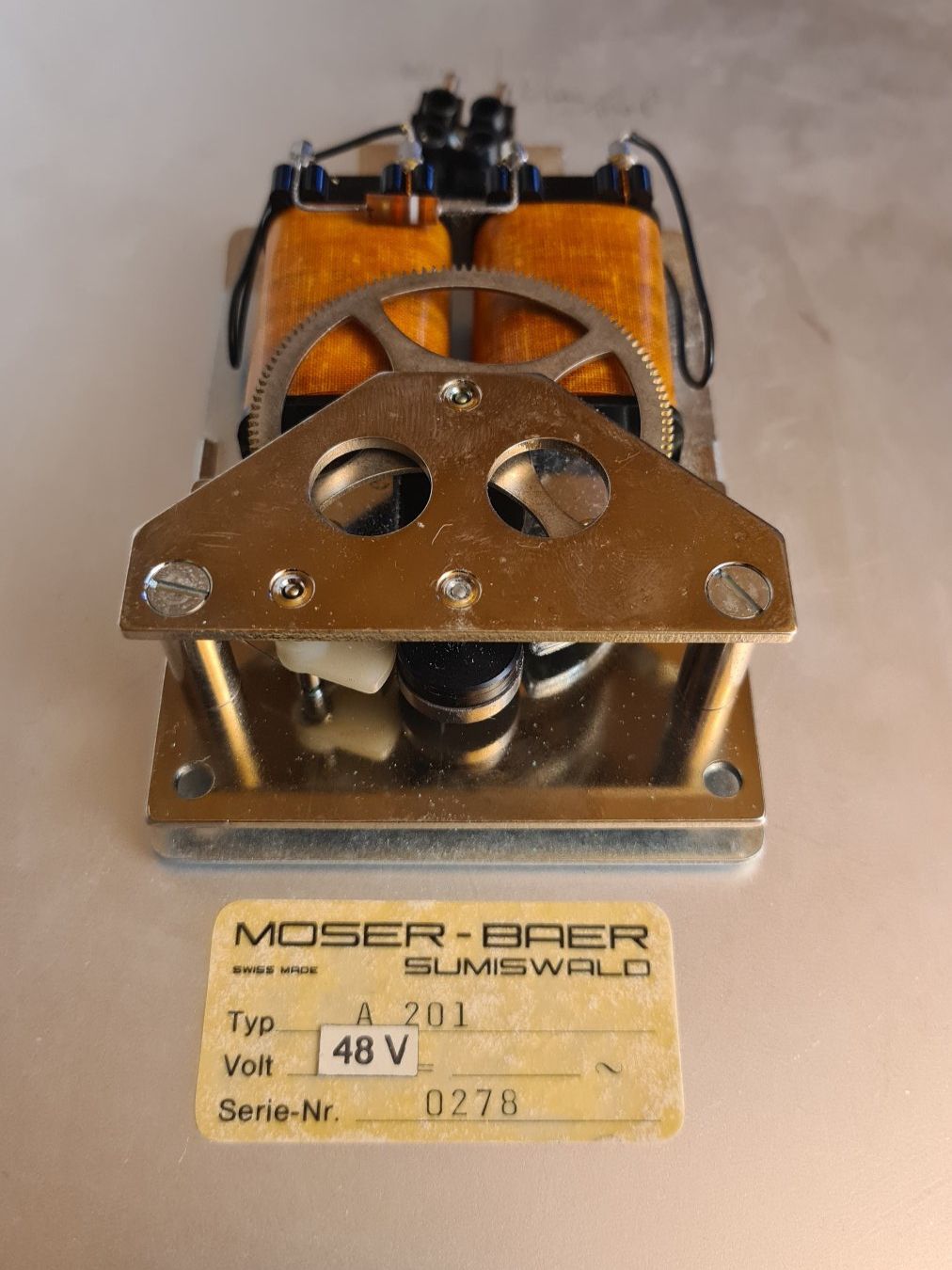 Orologi: Bahnhofsuhr Moser-Baer Sumiswald – Usato da Aarau Rohr venduto da raspuau 1