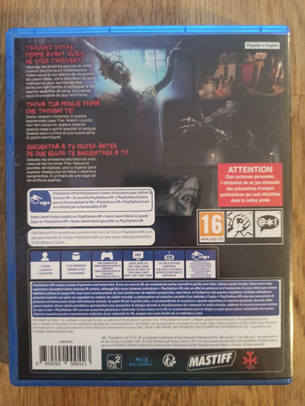 Giochi: Home Sweet Home PS4 / PS5 - VR - – Usato da Oberweningen venduto da mar_87mx 1