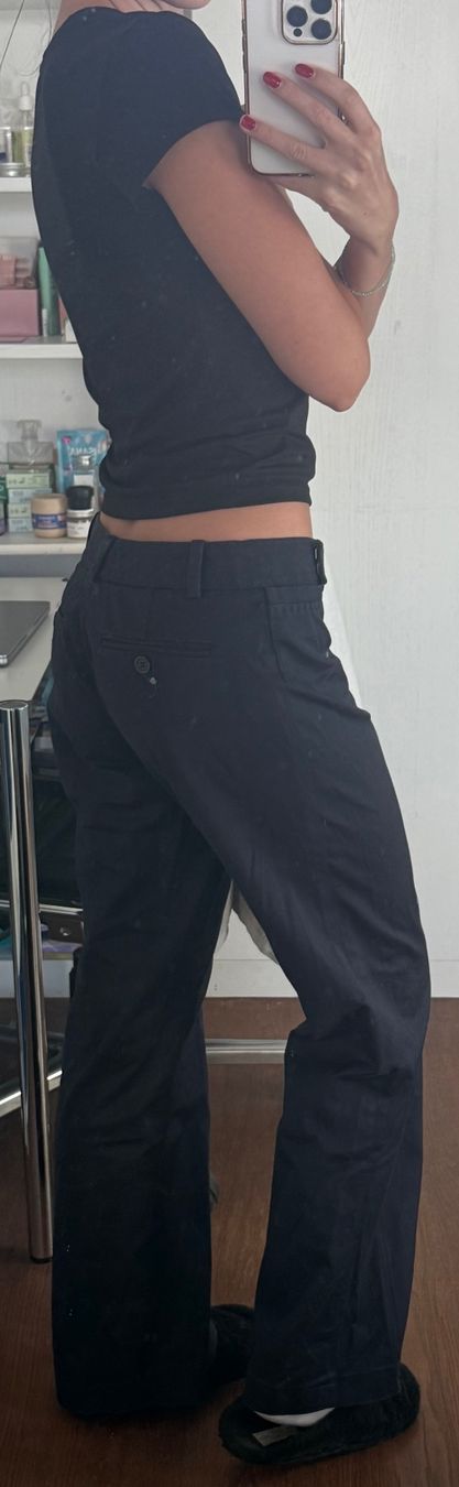 Zara Pantaloni: Blaue Zara Stoffhose – Usato da Altendorf venduto da Jeshy15 1