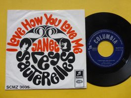 Les Sauterelles ‎– I Love How You Love Me / Janet