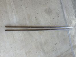 2 Stahlrohre Dm 20/2 x 1680 mm