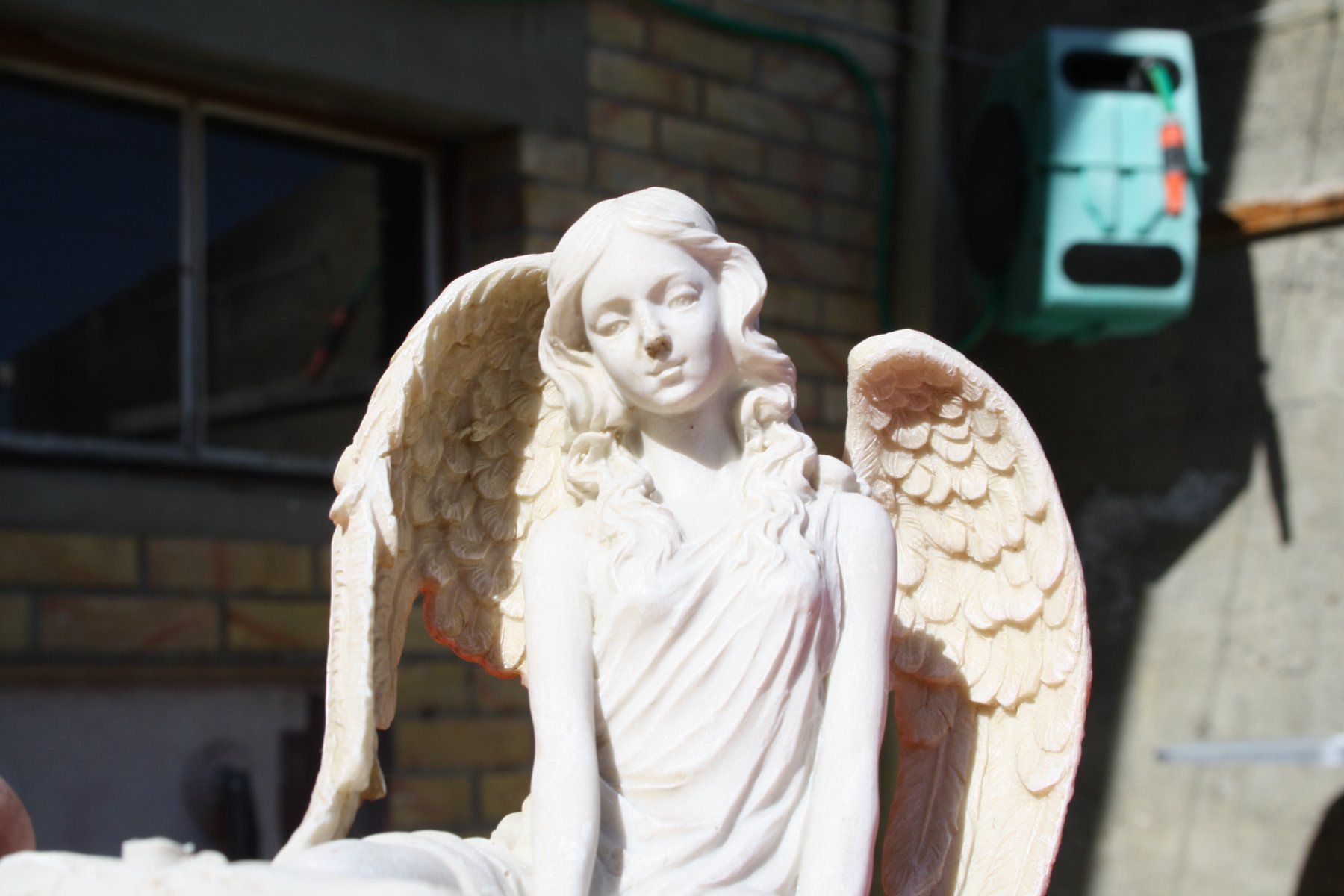 Statuette: ENGEL ENGELSFIGUR MIT TEELICHT – Usato da Wauwil venduto da Pneuedy 4