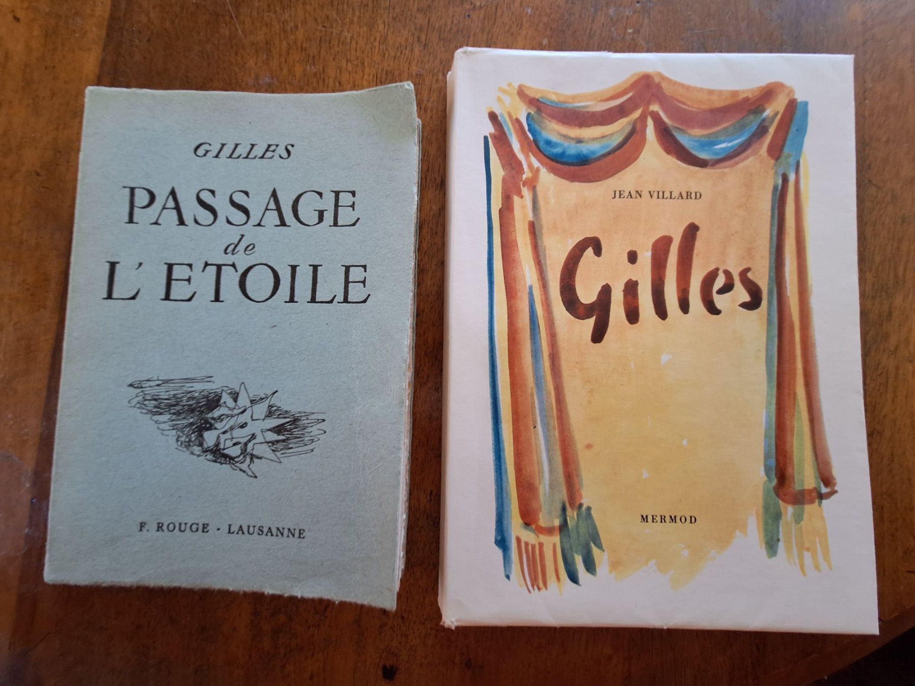 Bücher: GILLES  2 OUVRAGES – Gebraucht aus Bevaix von bohrap