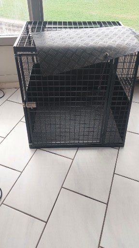 Gabbie, trasporto & Sicurezza: Hundebox mit einer Tür – Usato da Affoltern am Albis venduto da tho_t2cv