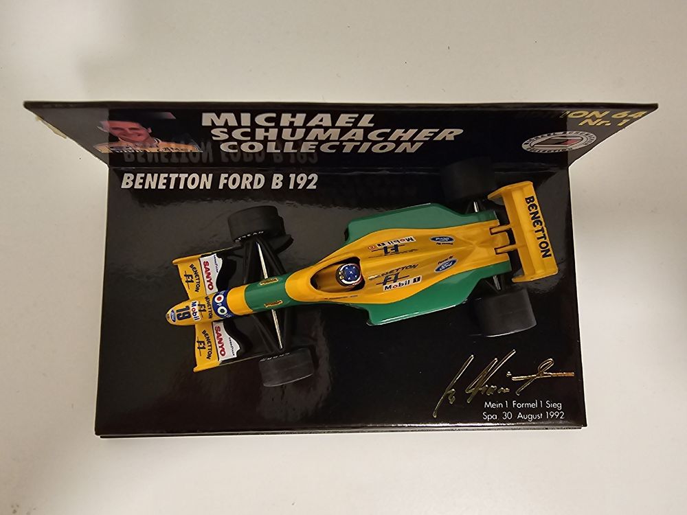 Benetton B192 van Schumachers eerste F1-zege onder de hamer