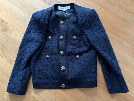 Veronika Beard Spitzenjacke, Grösse 40 neu