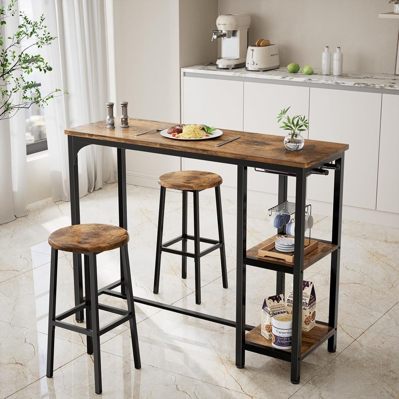 Tischset: Bartisch mit Barhocker – Neu (gemäss Beschreibung) aus Sins von Taschending 1