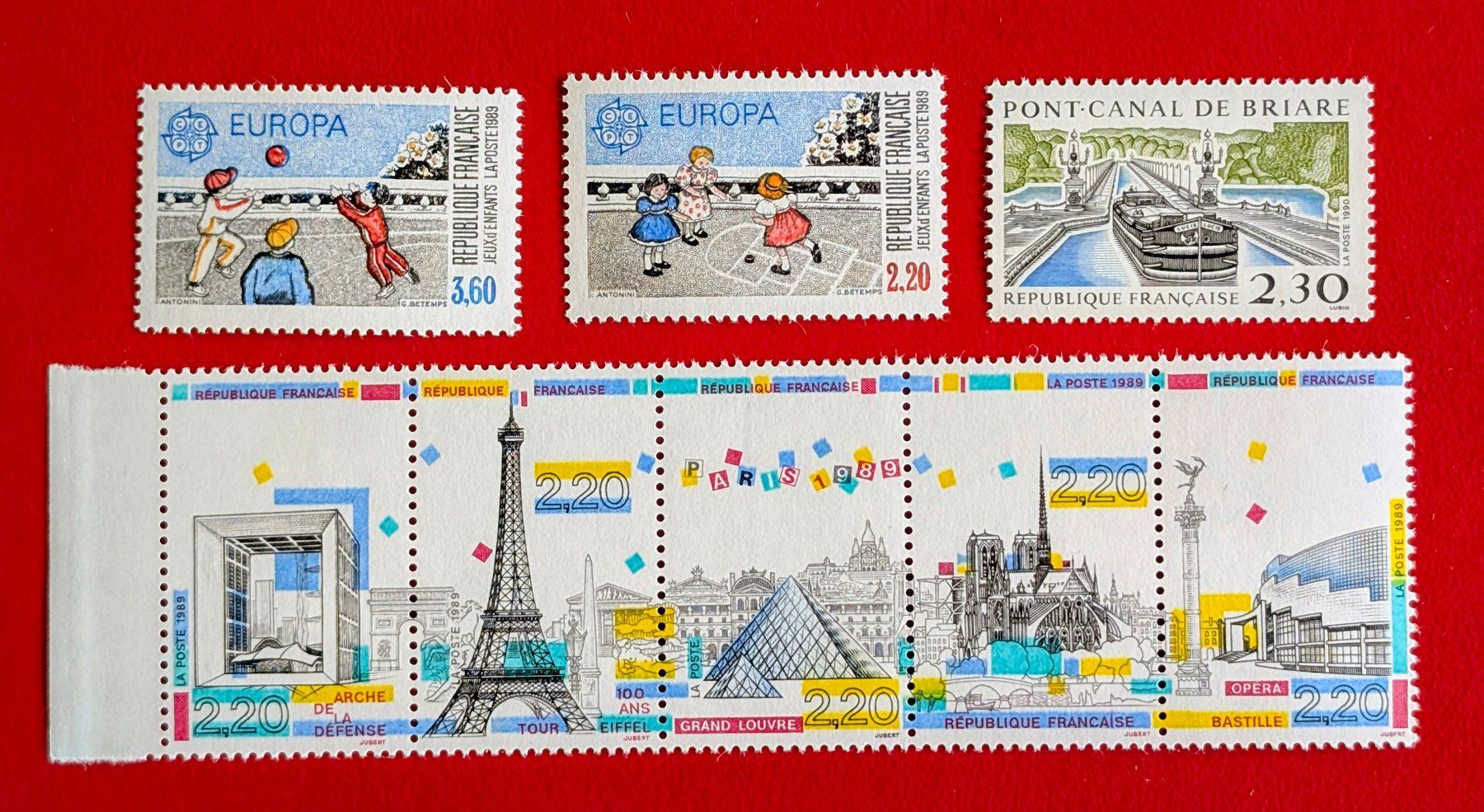 Tutti i francobolli: FRANKREICH PANORAMA PARIS 100 J. EIFELTURM 1989** POSTFRISCH – Nuovo (secondo la descrizione) da Düdingen venduto da Quartierstrasse