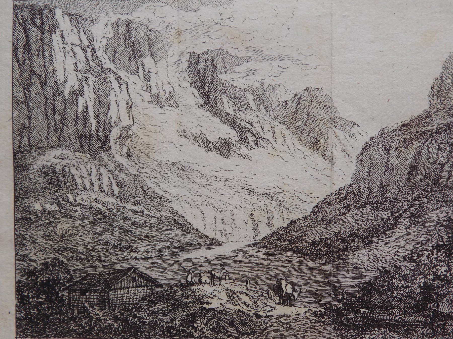 Incisioni: Der Klöntalersee Glarus selten – Usato da Risch venduto da Rischli15 1