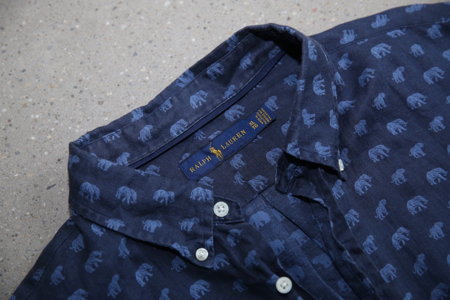 Ralph Lauren Camicie: Ralph Lauren - elephant tiger shirt – Usato da Zürich venduto da considermichael 2