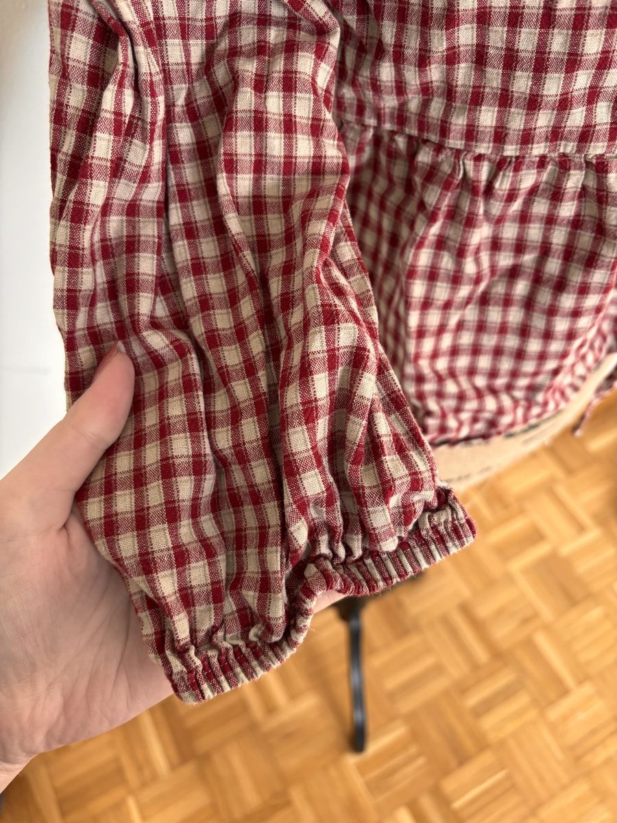 Blusen: Sommerbluse mit Karomuster, Grösse L, Top Zustand! – Gebraucht aus Fraubrunnen von Sxhiina01 2