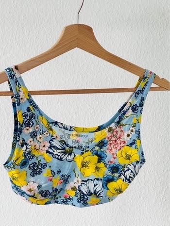 Calida Tops: Calida Viktor & Rolf Bustier mit Blumenmuster Grösse S – Neu und originalverpackt aus Meggen von AuDa17 4