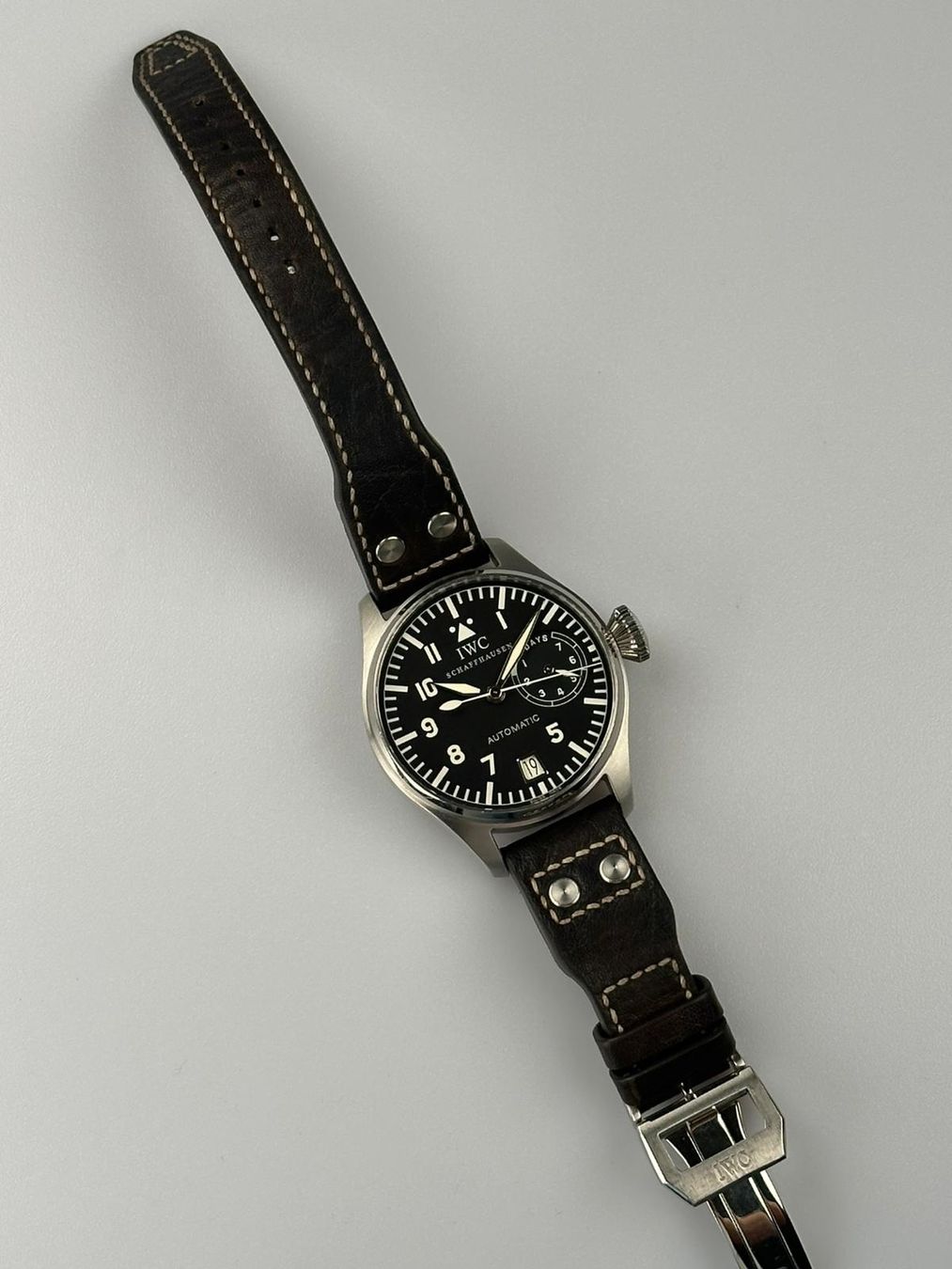 IWC Uhren: IWC Big Pilot 46mm Ref. IW500201 – Gebraucht aus St. Gallen von TrokulWatches 1