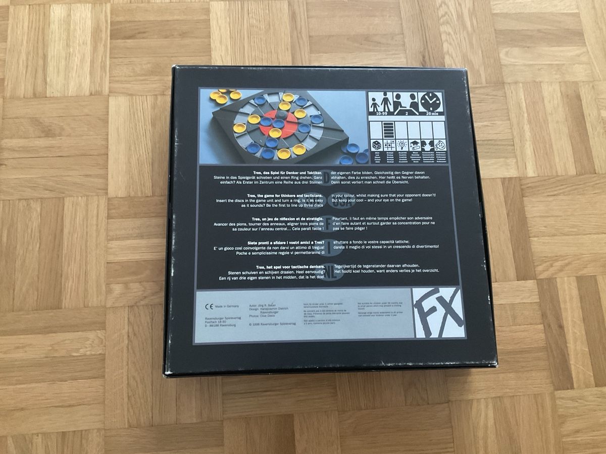 Spiele: Tres Brettspiel  – Gebraucht aus Kriens von bonobo40 1