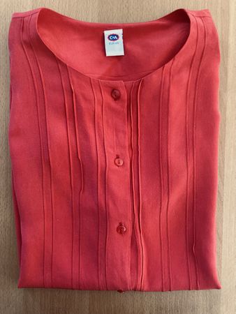 100%  Seidenbluse, Gr. 46, Sommerbluse, Top Zustand!