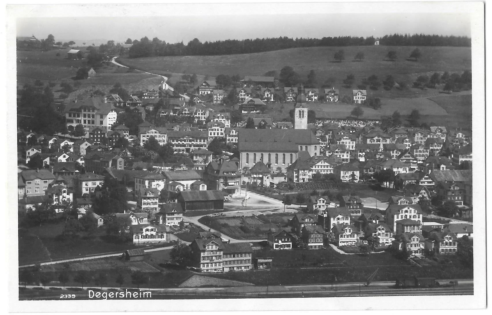 Cartoline postali: Degersheim Dorfansicht – Usato da Olten venduto da clotaldi