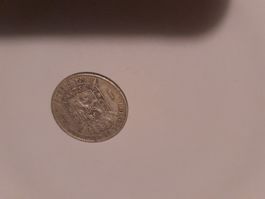 Belgien 1 Franc 1880 silber