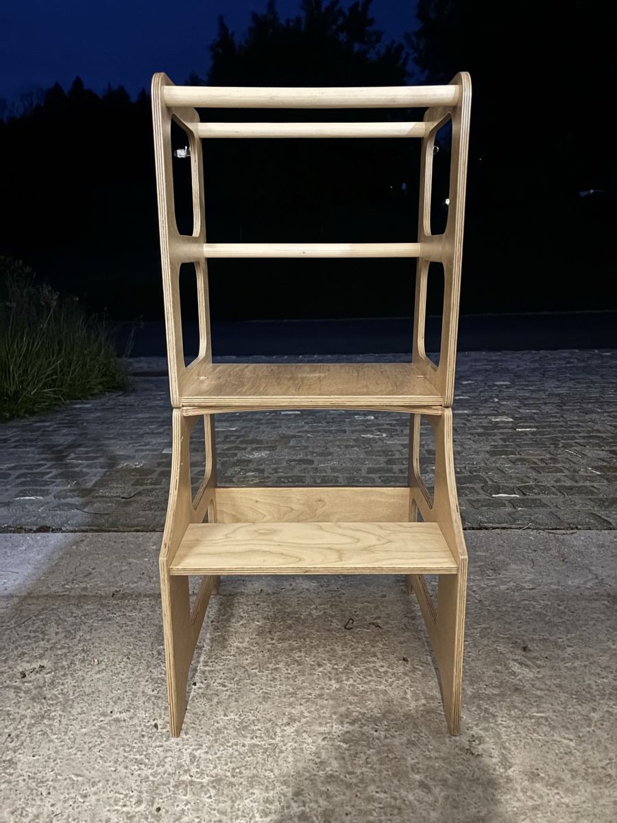 Hochstühle: Lernturm klappbar / Duck Woodworks – Gebraucht aus Meggen von Anjsch1990