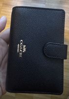 COACH Geldbörse neu schwarz Leder