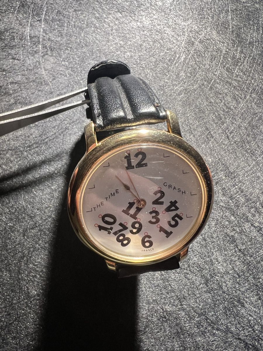 Orologi: Time Crash Uhr (Fr. 10.- Uhr) – Usato da Laufen venduto da groove60 6