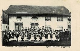 Gruss aus dem Toggenburg SENNENBALL SG bschr. 1905!