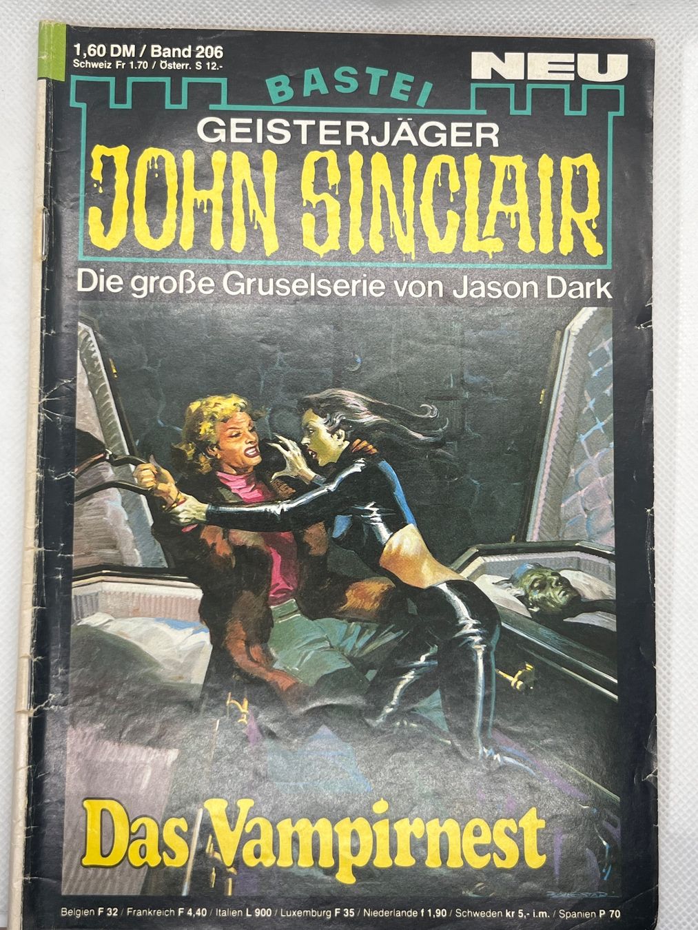 Libri: John Sinclair Das Vampirnest Band 206 1. Auflage – Usato da Hinterkappelen venduto da Kim1992
