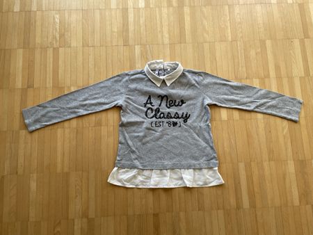 Pullover Primigi mit Hemdeinsatz Grösse 116