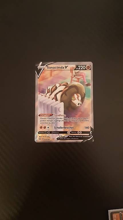 Carte collezionabili: Pokémon Karte: Sanaconda V – Usato da Pieterlen venduto da Tobias2011