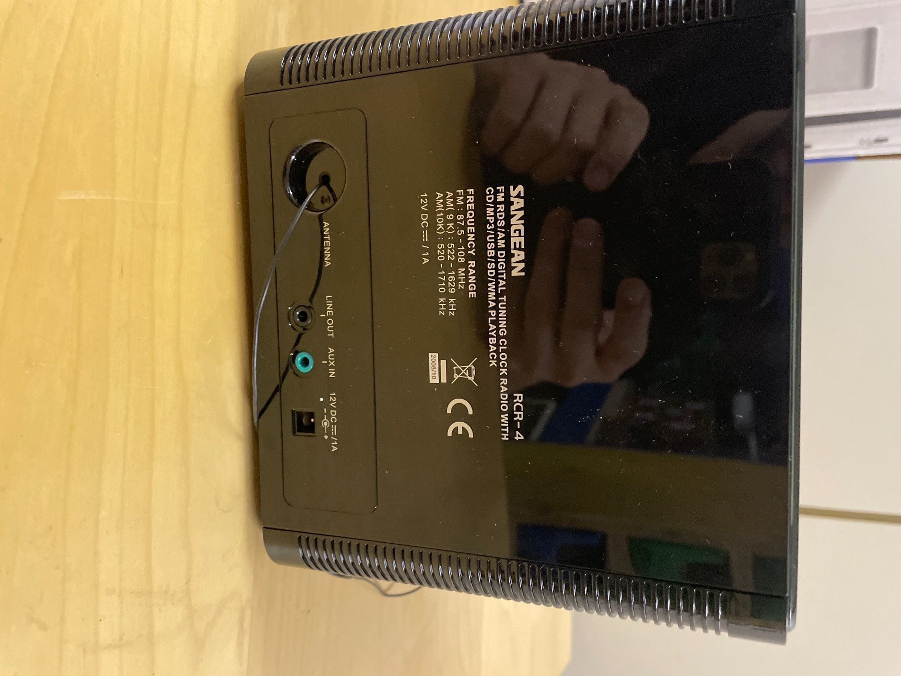 Sveglie: Sangean RCR 4 Radiowecker CD – Nuovo e nell'imballaggio originale da Dagmersellen venduto da vonTV 7