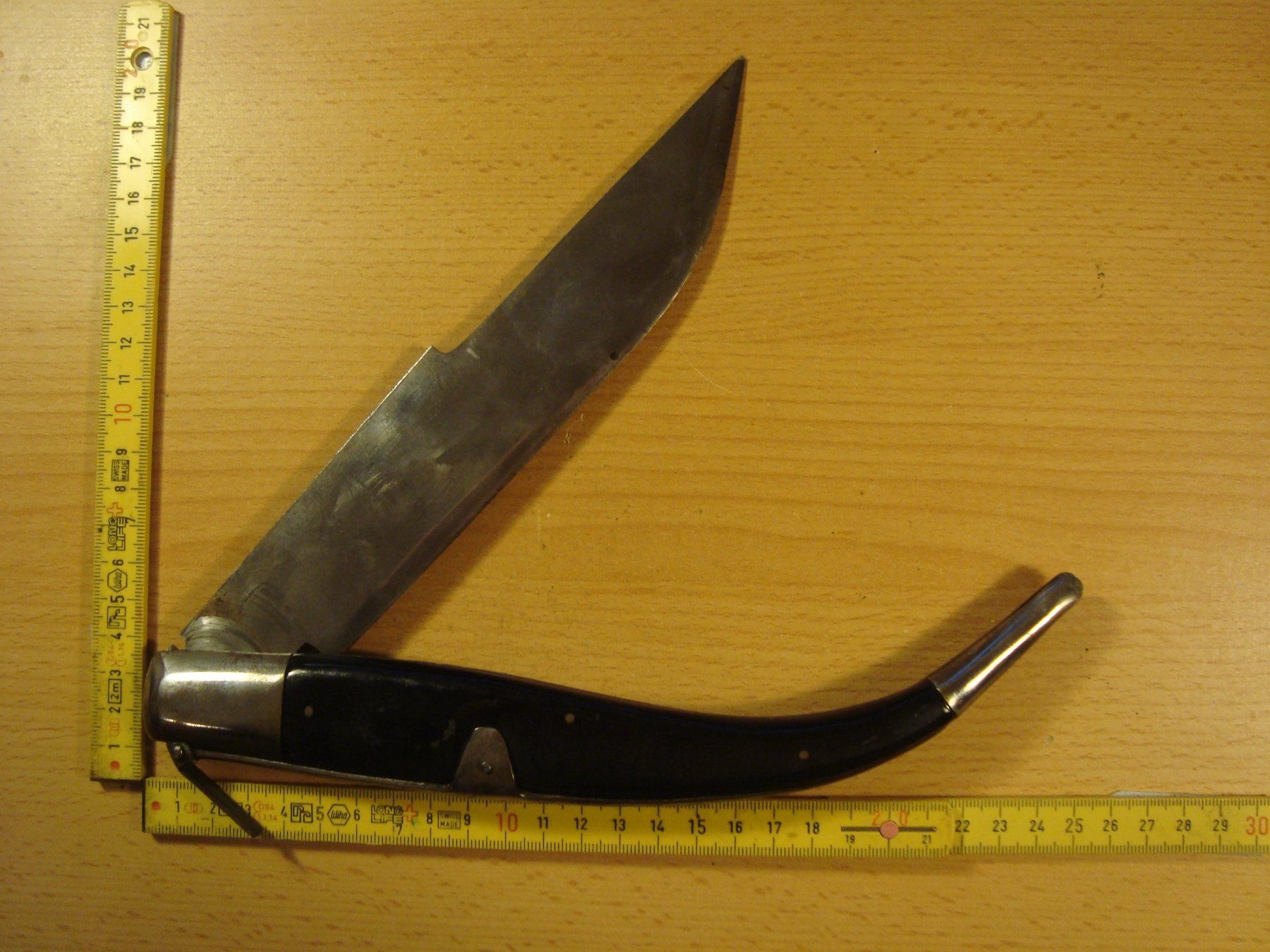 Besteck: Grosses altes Navaja – Gebraucht aus Vordemwald von tinumesser 1