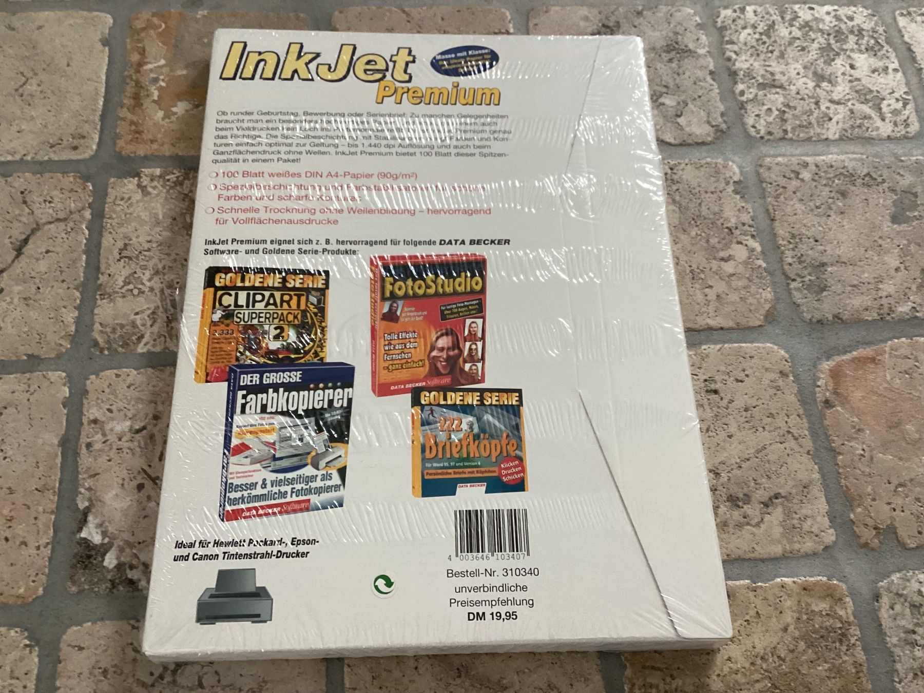 Carta: InkJet, Premium Papier, 100 Blatt – Nuovo e nell'imballaggio originale da Mörschwil venduto da Monzar 1