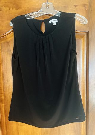 Calvin Klein Top, Schwarz, Gr. L – Sommer Must-Have!