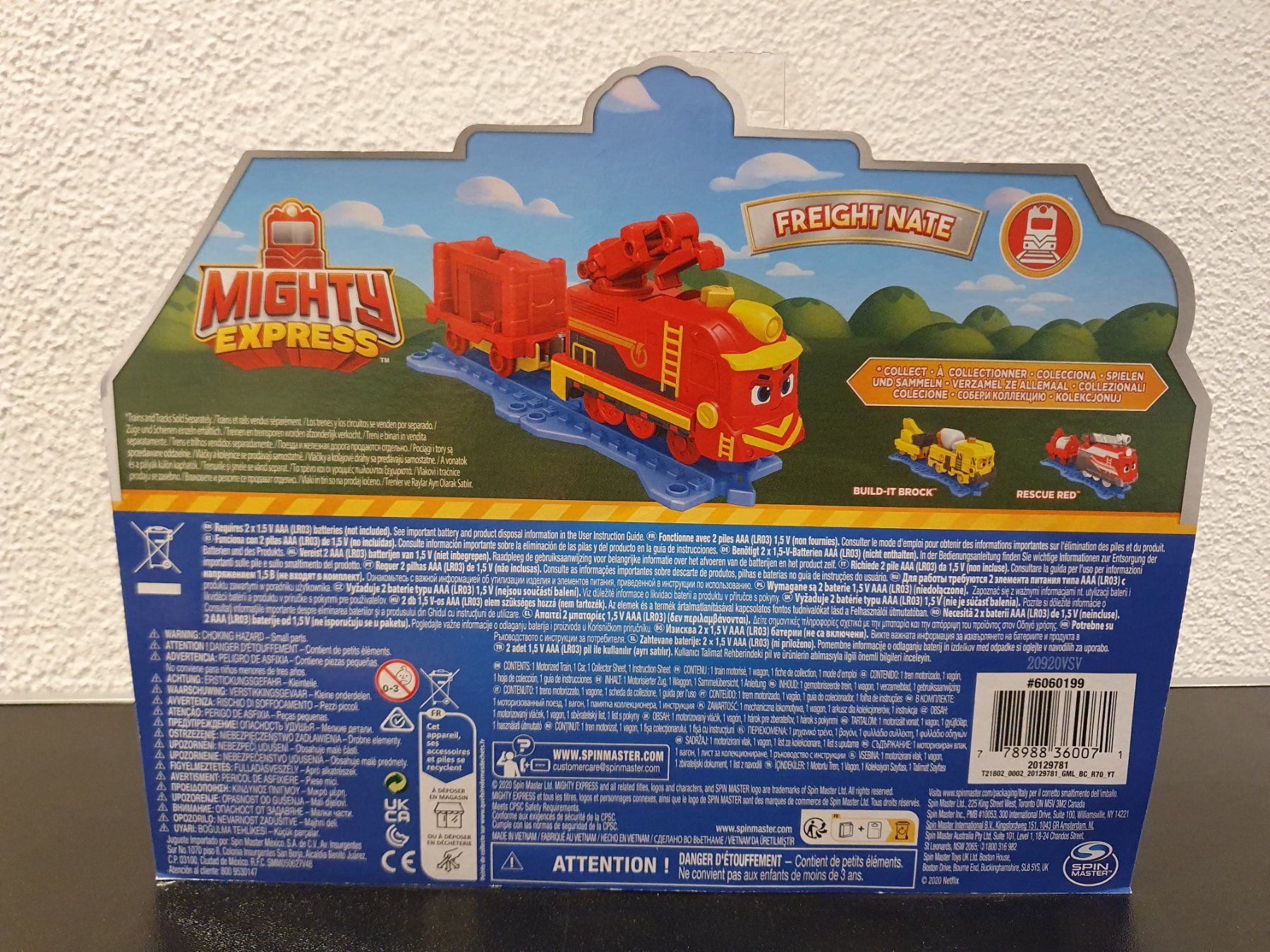 Spielzeuge: Mighty Express - Motorisierter Zug - Freight Nate – Neu und originalverpackt aus Dagmersellen von Jarsetz_Restposten 1