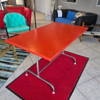 Vintage Garten-Klapptisch Metalltisch Gartentisch verzinkt