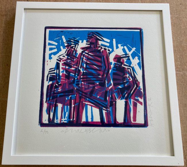 Grafica & Litografie: Durchblick von Beat Hofer 2012      (ID 5105) – Usato da Gelterfingen venduto da art-and-more
