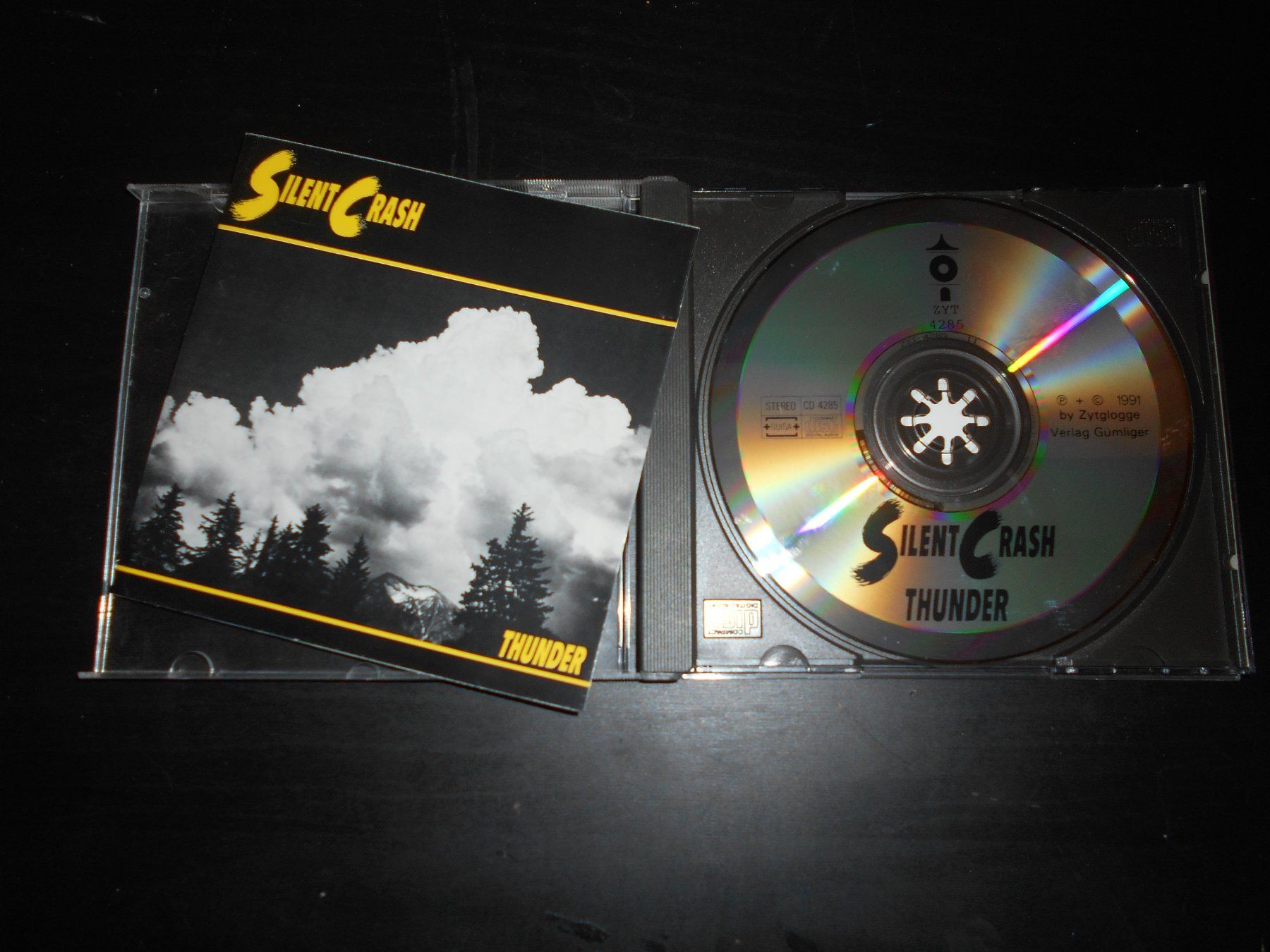 CD: Silent Crash – Thunder / 1991 – Usato da Aarberg venduto da witchhunter01