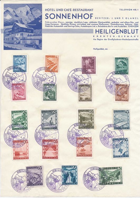 Österreich Briefmarke 761 Gestempelt – Landschaften-Motiv Von 1945 (Sammlerstück)