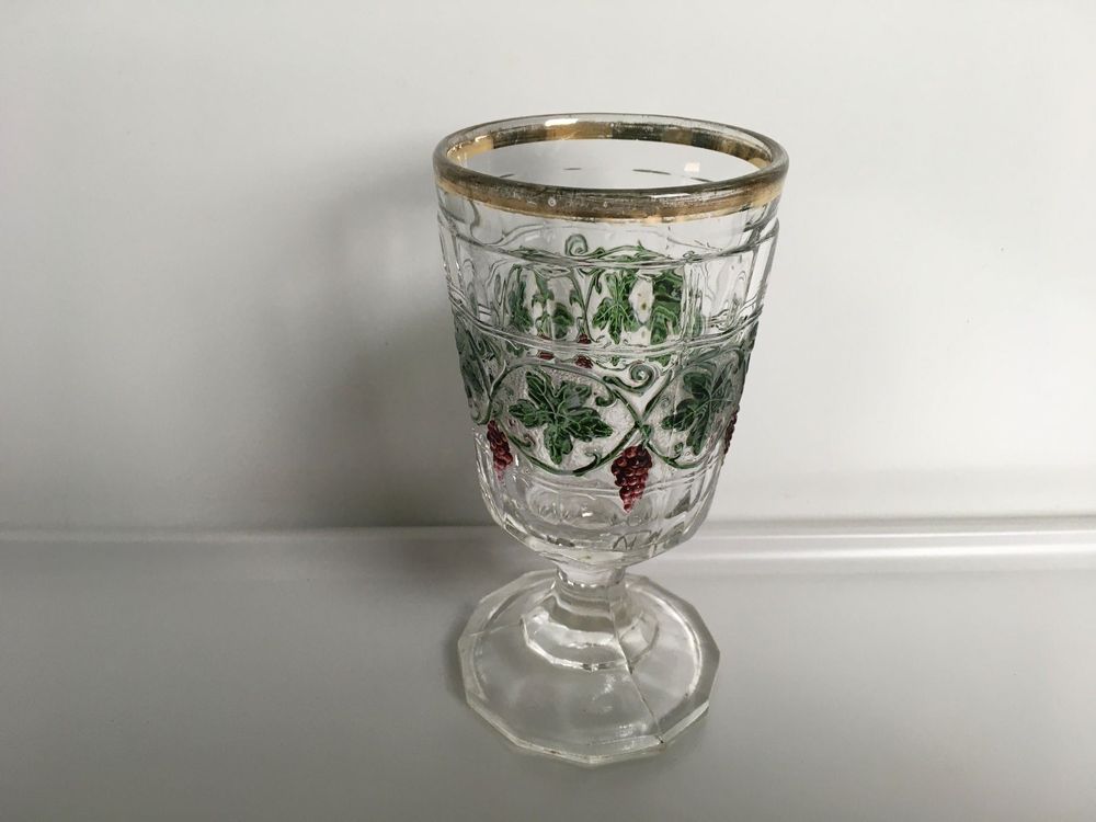 Vintage Weinbecher Aus Metall - Geprägtes Design 30ml Bruchsicher