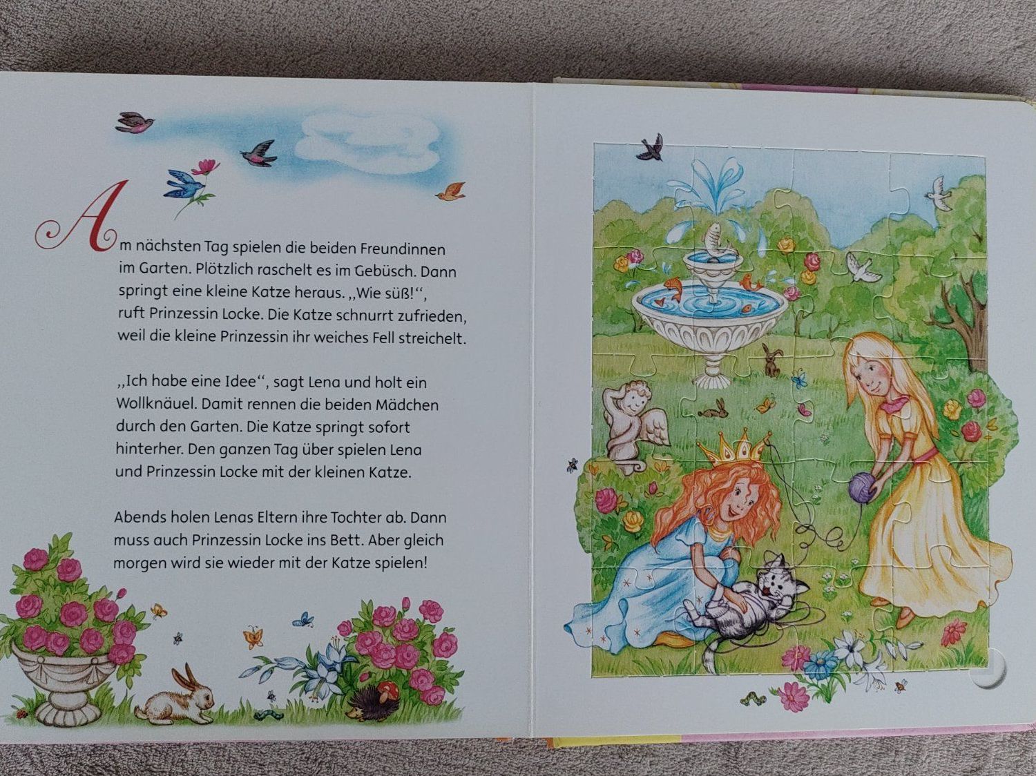 Libri: Puzzlebuch Die kleine Prinzessin – Usato da Strengelbach venduto da Phorensic_30 2
