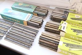 Märklin 60 x Gerade M-Gleis H0 Schienen 5106
