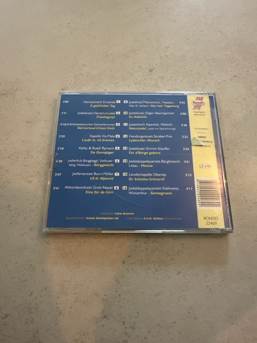 CDs: Cd Jodelzauber – D'occasion à Baar par Hillsboro 1