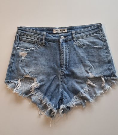 Sommer Jeans Shorts, Tally Weijl, Gr. L