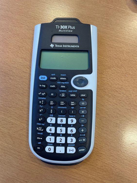 Rechner Texas Instruments TI30X Plus Multiview neuwertig Kaufen auf Ricardo