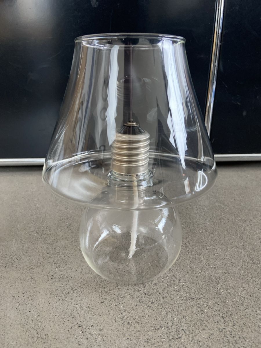 Lampade: Windlicht aus Glas – Usato da Rodersdorf venduto da trueegg 3