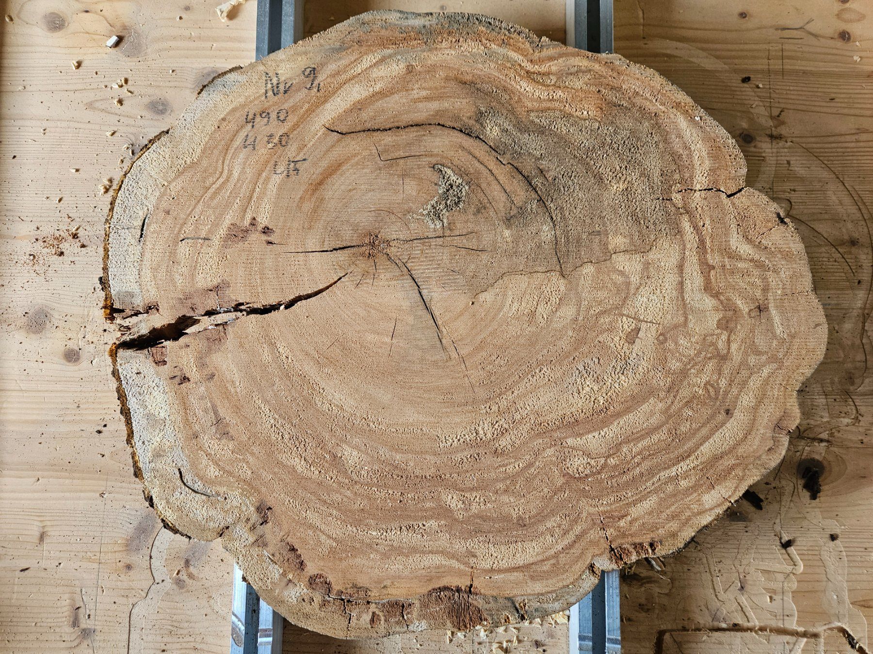 Articles en bois: Baumscheibe Kirschbaum Holz – Neuf (Voir description) à Schangnau par egli6.2
