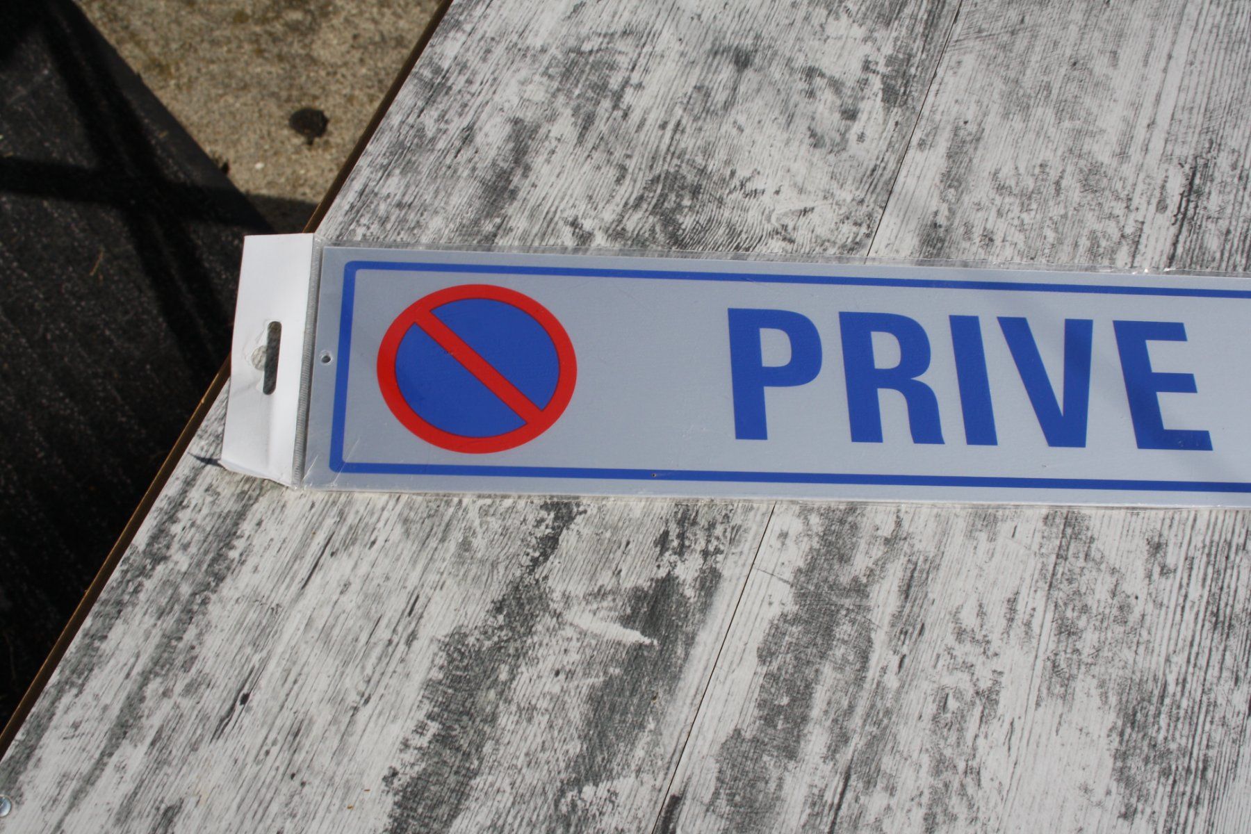 Insegne: PARKVERBOT PRIVE SCHILD TAFEL – Usato da Wauwil venduto da Pneuedy 1