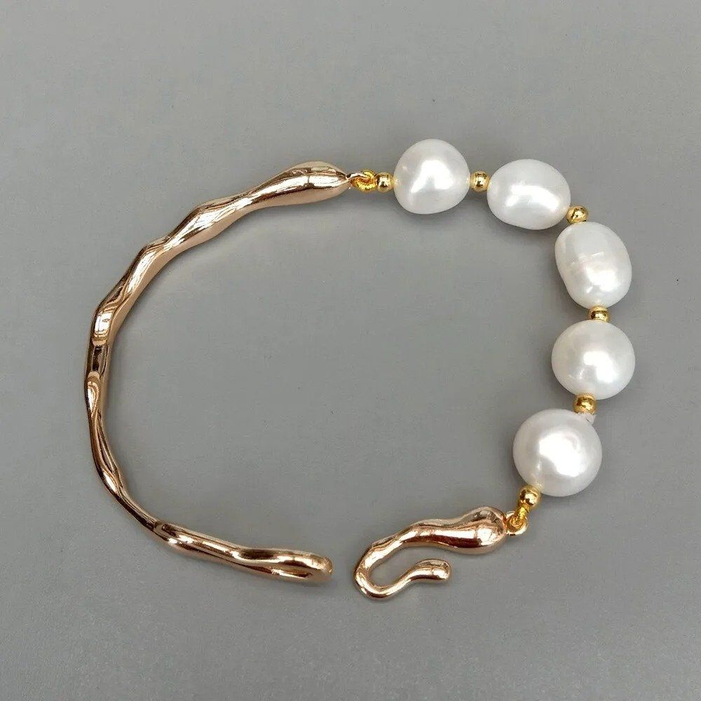 Bracciali & Braccialetti: Lua Design Perlen Armband Echt Bracelet rigide Perle Vrai – Nuovo (secondo la descrizione) da Prilly venduto da ilyria73 2